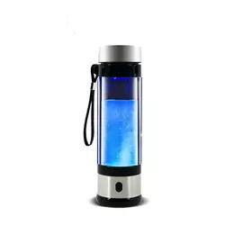 Kaca Hidrogen Botol Ionizer 350ml Ion Negatif Konsentrasi Tinggi Portabel