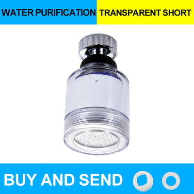 Splash Proof Faucet Water Filter Booster Sprinkler Kepala Keran Wastafel Dapur Bertekanan