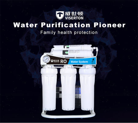 Filter Air Fluks Besar 7000L Untuk Faucet Bawah Wastafel Lima Tahap