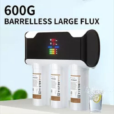 Volume Besar 800GPD Undersink Water Purifier Rumah Reverse Osmosis 4 Tahap
