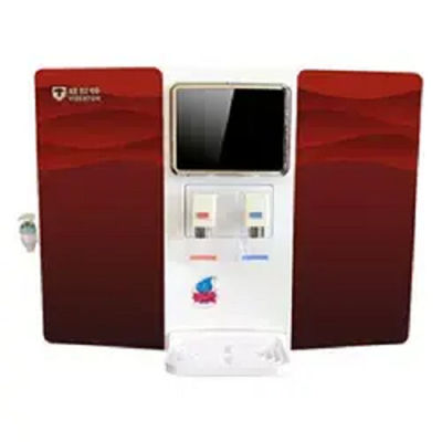 Dispenser Air Panas dan Dingin portabel desktop RO pemurni air reverse osmosis untuk rumah