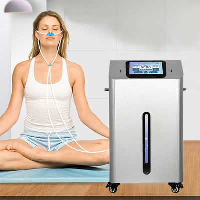 110-240V PEM Electrolyzer Hydrogen Generator Layar sentuh untuk pernapasan oksigen 6000ml