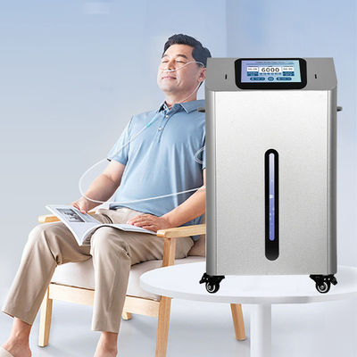 Mesin Inhalasi Hidrogen Keaslian Tinggi 4000ML H2 2000ML O2 dengan Smart Touchscreen