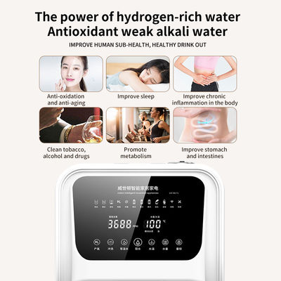 Pembersih Air Hidrogen pintar 75G multifunctional penggunaan rumah komersial