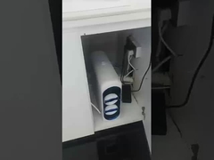 Uji konsentrasi hidrogen dari mesin air kaya hidrogen X5H di bawah sink